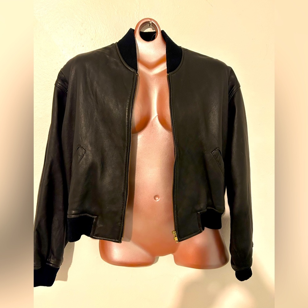 100% leather jacket